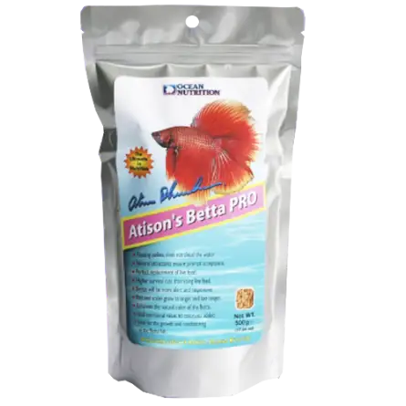 OCEAN NUTRITIONS - Atison's Betta Pro - 75 g - Nourriture premium pour Betta OCEAN NUTRITIONS - Atison's Betta Pro - 75 g - Nourriture premium pour Betta