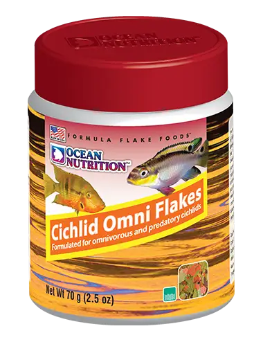 OCEAN NUTRITIONS - Cichlid Omni Flakes - 156g - Food for omnivorous cichlids