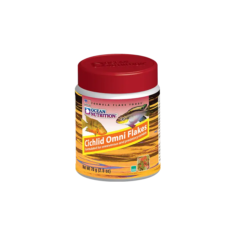 OCEAN NUTRITIONS - Cichlid Omni Flakes - 156g - Nourriture pour cichlidés omnivores