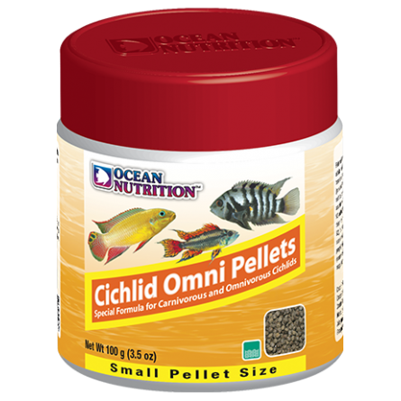OCEAN NUTRITIONS – Cichlid Omni Pellets Small – 100 g – Futter für Allesfresser-Cichliden OCEAN NUTRITIONS – Cichlid Omni Pellets Small – 100 g – Futter für Allesfresser-Cichliden