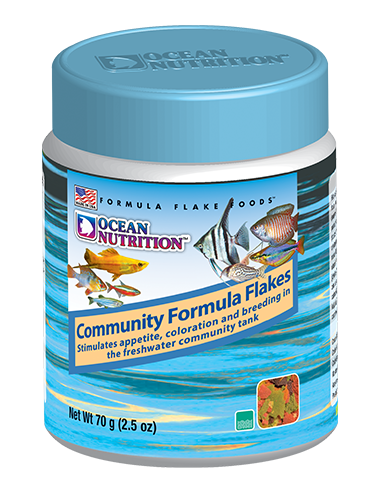 OCEAN NUTRITIONS – Community Formula Flakes – 70 g – Fischfutter in Flockenform