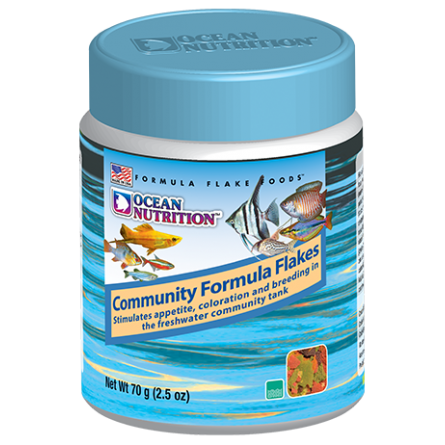 OCEAN NUTRITIONS - Community Formula Flakes - 70g - Hrana za ribe v kosmičih