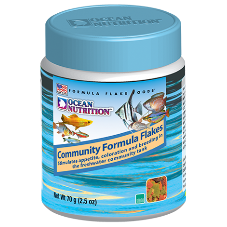 OCEAN NUTRITIONS - Community Formula Flakes - 70g - Hrana za ribe v kosmičih OCEAN NUTRITIONS - Community Formula Flakes - 70g - Hrana za ribe v kosmičih