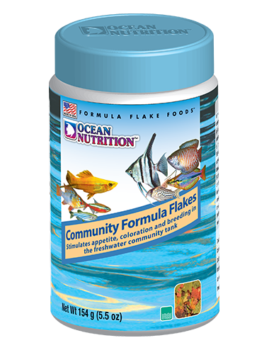 OCEAN NUTRITIONS – Community Formula Flakes – 156 g – Fischfutter in Flockenform