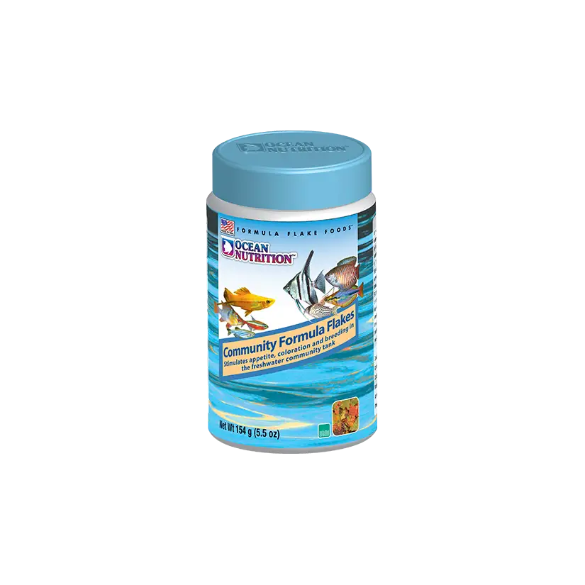 OCEAN NUTRITIONS - Community Formula Flakes - 156g - Nourriture flocons pour poissons