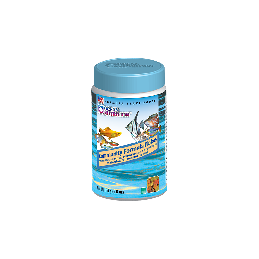 OCEAN NUTRITIONS - Fórmula Comunitária em Flocos - 156g - Comida em flocos para peixes