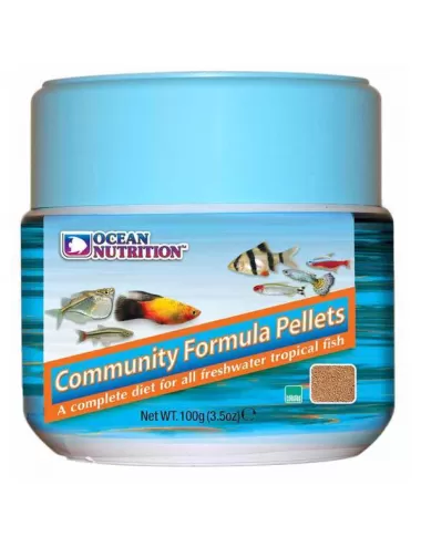 OCEAN NUTRITIONS - Community Formula Pellets - 100g - Pellet food for fish