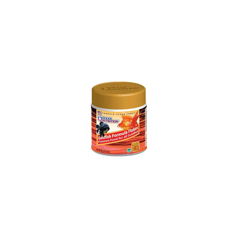 OCEAN NUTRITIONS - Goldfish Flakes - 34g - Nourriture flocon pour poissons rouges