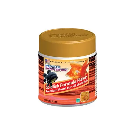OCEAN NUTRITIONS - Goldfish Flakes - 34g - Flake food for goldfish
