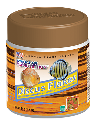 OCEAN NUTRITIONS – Diskusflocken – 34 g – Flockenfutter für Diskus