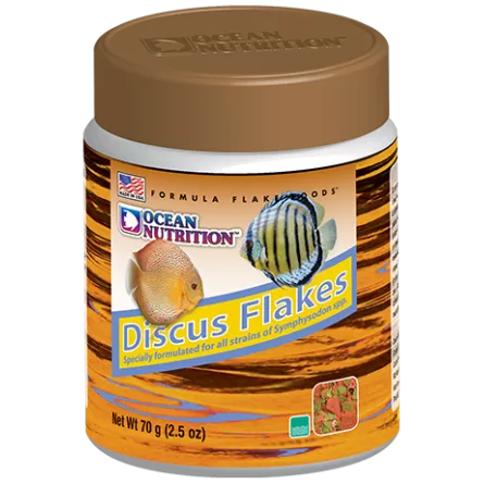 OCEAN NUTRITIONS - Discus Flakes - 70g - Alimento em flocos para Discus