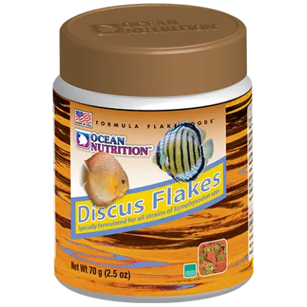 OCEAN NUTRITIONS - Discus Flakes - 70g - Alimento em flocos para Discus