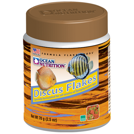 OCEAN NUTRITIONS - Discus Flakes - 70g - Alimento en escamas para Discus OCEAN NUTRITIONS - Discus Flakes - 70g - Alimento en escamas para Discus