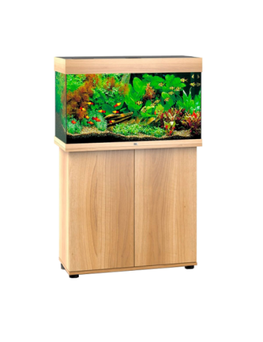 JUWEL - Rio 125 LED Light Oak - Voll ausgestattetes Aquarium - Kostenlose Lieferung