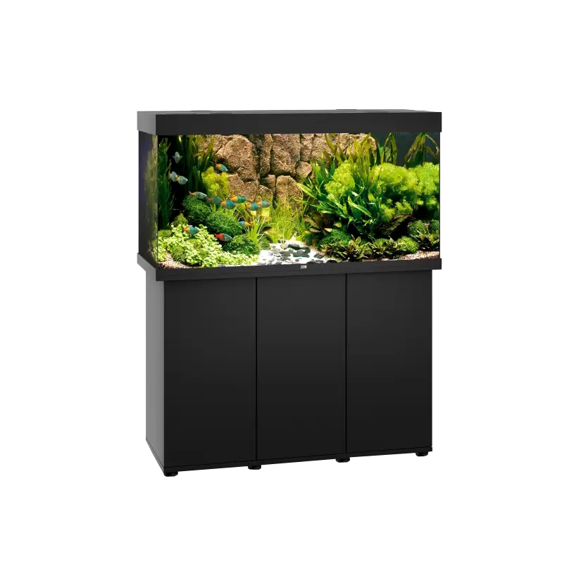 JUWEL - Rio 350 LED Noir - Aquarium tout équipé - Livraison gratuite