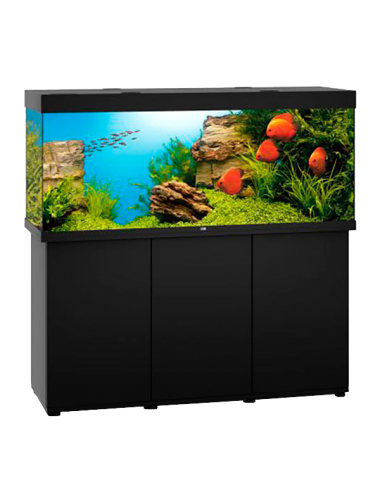 JUWEL - Rio 450 LED Noir - Aquarium tout équipé - Livraison gratuite