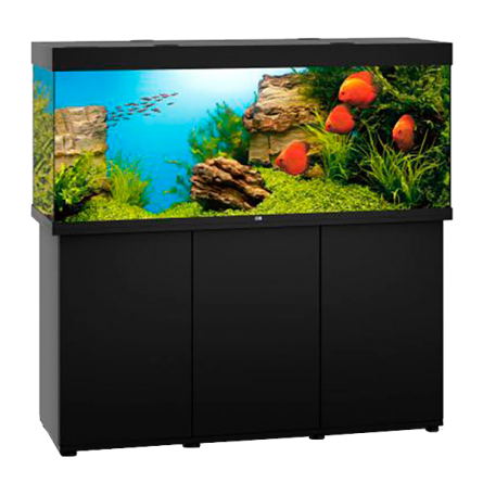 JUWEL - Rio 450 LED Noir - Aquarium tout équipé - Livraison gratuite