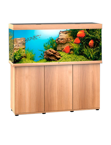 JUWEL - Rio 450 LED Light Oak - Voll ausgestattetes Aquarium - Kostenlose Lieferung
