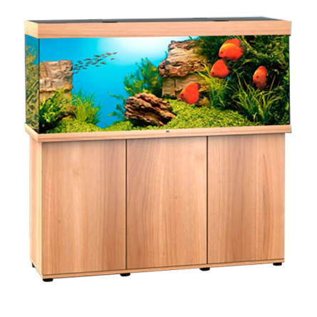 JUWEL - Rio 450 LED Light Oak - Popolnoma opremljen akvarij - Brezplačna dostava