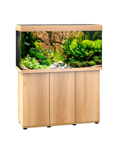 JUWEL - Rio 350 LED Light Oak - Voll ausgestattetes Aquarium - Kostenlose Lieferung