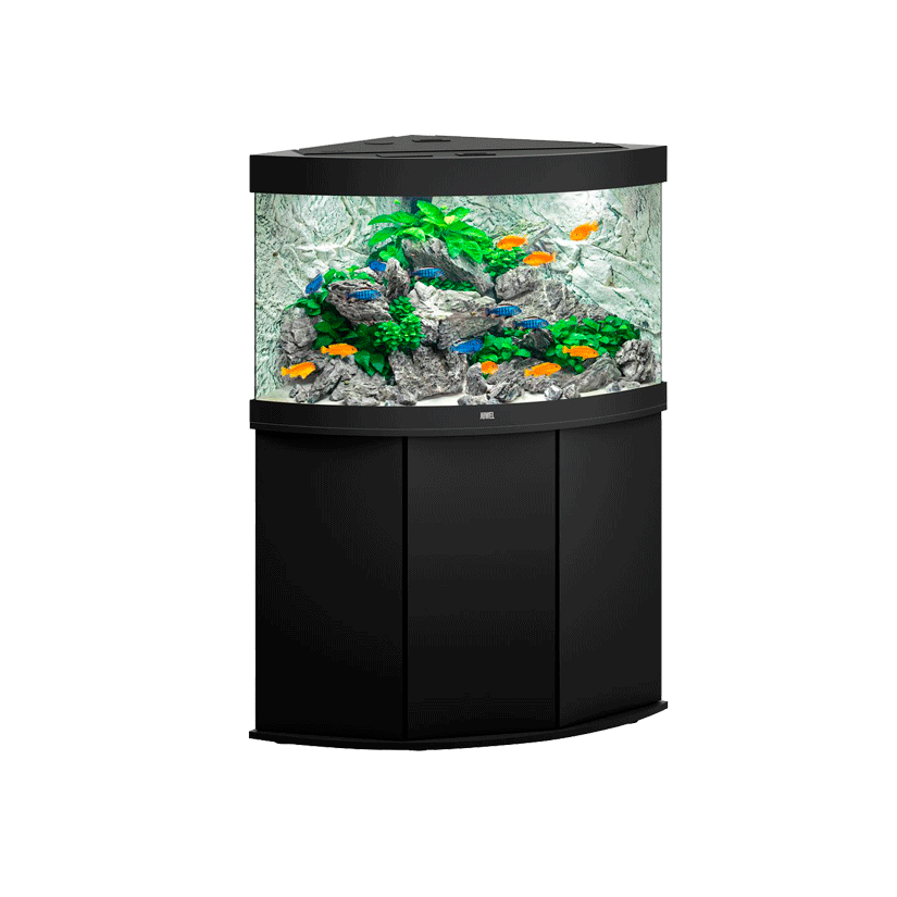 JUWEL - Trigon 190 LED Black - Aquário totalmente equipado - Entrega gratuita