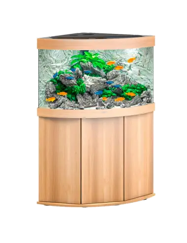 JUWEL - Trigon 190 LED Light Oak - Fully Equipped Aquarium - Free Shipping