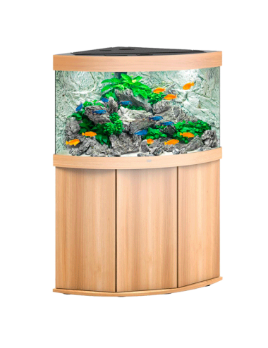 JUWEL - Trigon 190 LED Chêne Clair - Aquarium tout équipé - Livraison gratuite