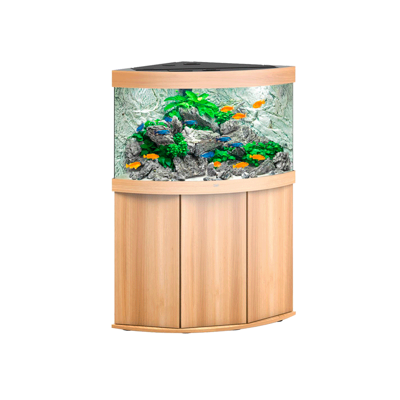 JUWEL - Trigon 190 LED Light Oak - Aquário totalmente equipado - Entrega gratuita