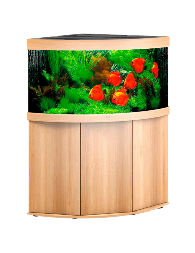 JUWEL - Trigon 350 LED Light Oak - Fully Equipped Aquarium - Free Shipping