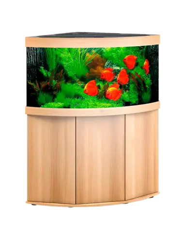 JUWEL - Trigon 350 LED Light Oak - Fully Equipped Aquarium - Free Shipping