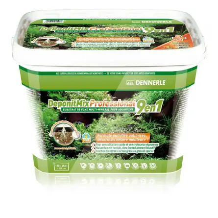 DENNERLE - DeponitMix Professional 9 in 1 - 4.8kg - Long-lasting mineral substrate