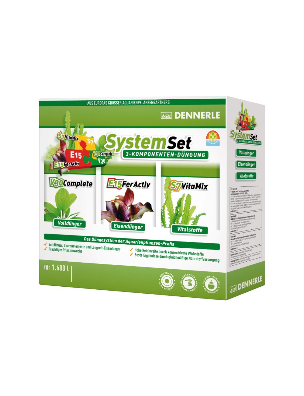 DENNERLE Perfect Plant SystemSet pour 800 litres Kit d