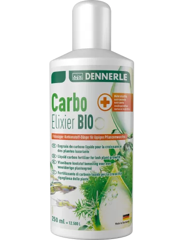 DENNERLE - Carbo Elixier Bio - 250ml - Engrais pour plantes d'aquarium