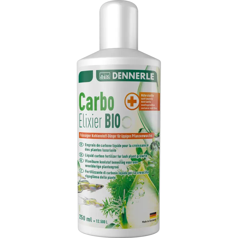 DENNERLE - Carbo Elixier Bio - 250ml - Dünger für Aquarienpflanzen