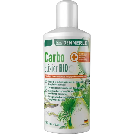 DENNERLE - Carbo Elixier Bio - 250ml - Fertilizzante per piante d'acquario