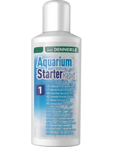 DENNERLE - Aquarium Starter Rapid - 2x100ml - Activateur biologique