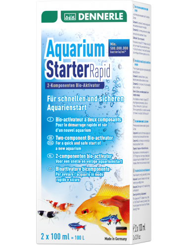DENNERLE - Aquarium Starter Rapid - 2x100ml - Biološki aktivator