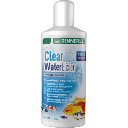 DENNERLE - Clear Water Elixier - 250ml - Conditionneur et clarificateur d'eau DENNERLE - Clear Water Elixier - 250ml - Conditionneur et clarificateur d'eau