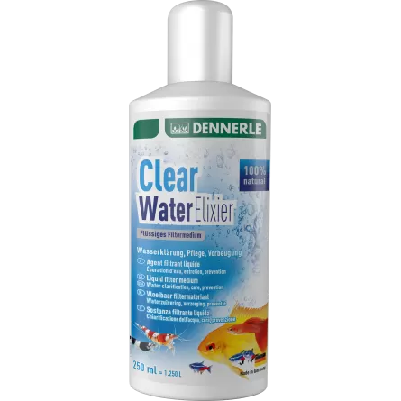 DENNERLE - Clear Water Elixier - 250ml - Conditionneur et clarificateur d'eau