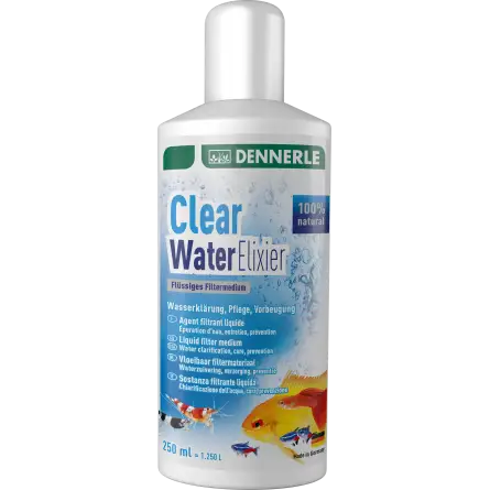 DENNERLE - Clear Water Elixier - 250ml - Conditionneur et clarificateur d'eau