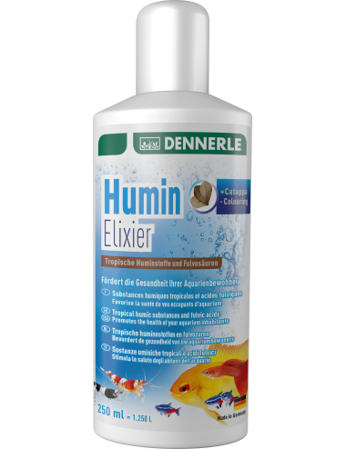 DENNERLE - Humin Elixier - 250ml - Conditionneur d'eau tropicale