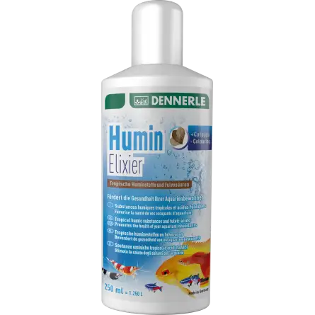 DENNERLE - Humin Elixier - 250ml - Conditionneur d'eau tropicale