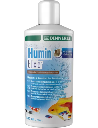 DENNERLE - Humin Elixier - 500ml - Acondicionador de agua tropical