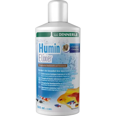 DENNERLE - Humin Elixier - 500ml - Acondicionador de agua tropical
