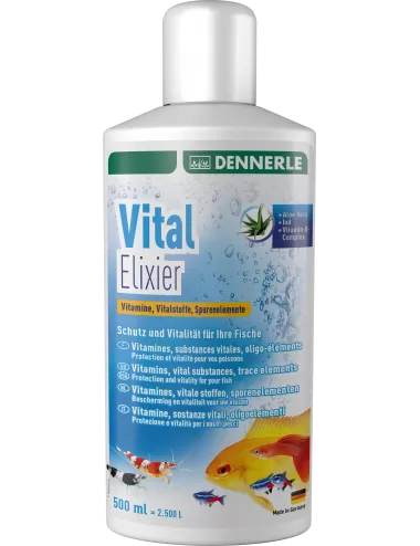 DENNERLE - Vital Elixier - 500ml - Spurenelemente für Süßwasseraquarien