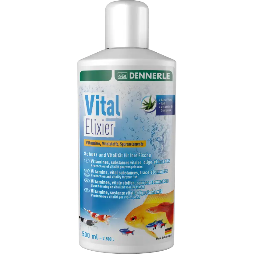 DENNERLE - Vital Elixir - 500ml - Trace elements for freshwater aquarium