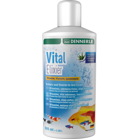 DENNERLE - Vital Elixir - 500ml - Trace elements for freshwater aquarium DENNERLE - Vital Elixir - 500ml - Trace elements for freshwater aquarium