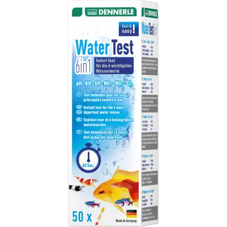 DENNERLE - WaterTest 6in1 - Striptester DENNERLE - WaterTest 6in1 - Striptester