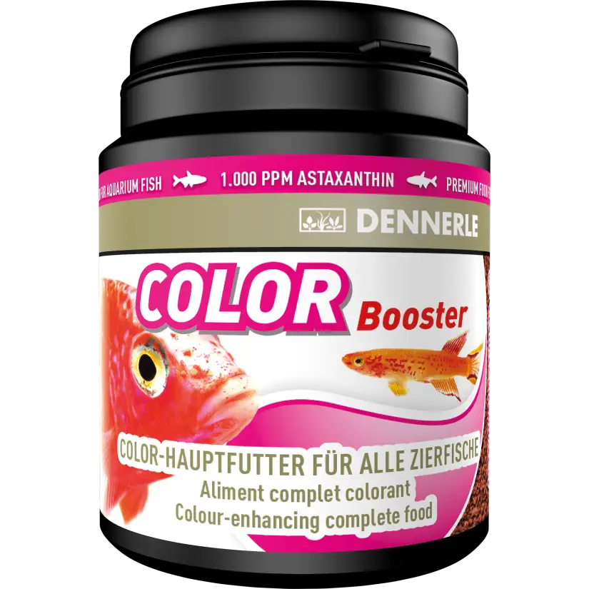 DENNERLE - Color Booster - 200ml - Färbendes Futter für exotische Fische