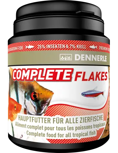 DENNERLE - Complete Flackes - 200ml - Alimento completo para peces